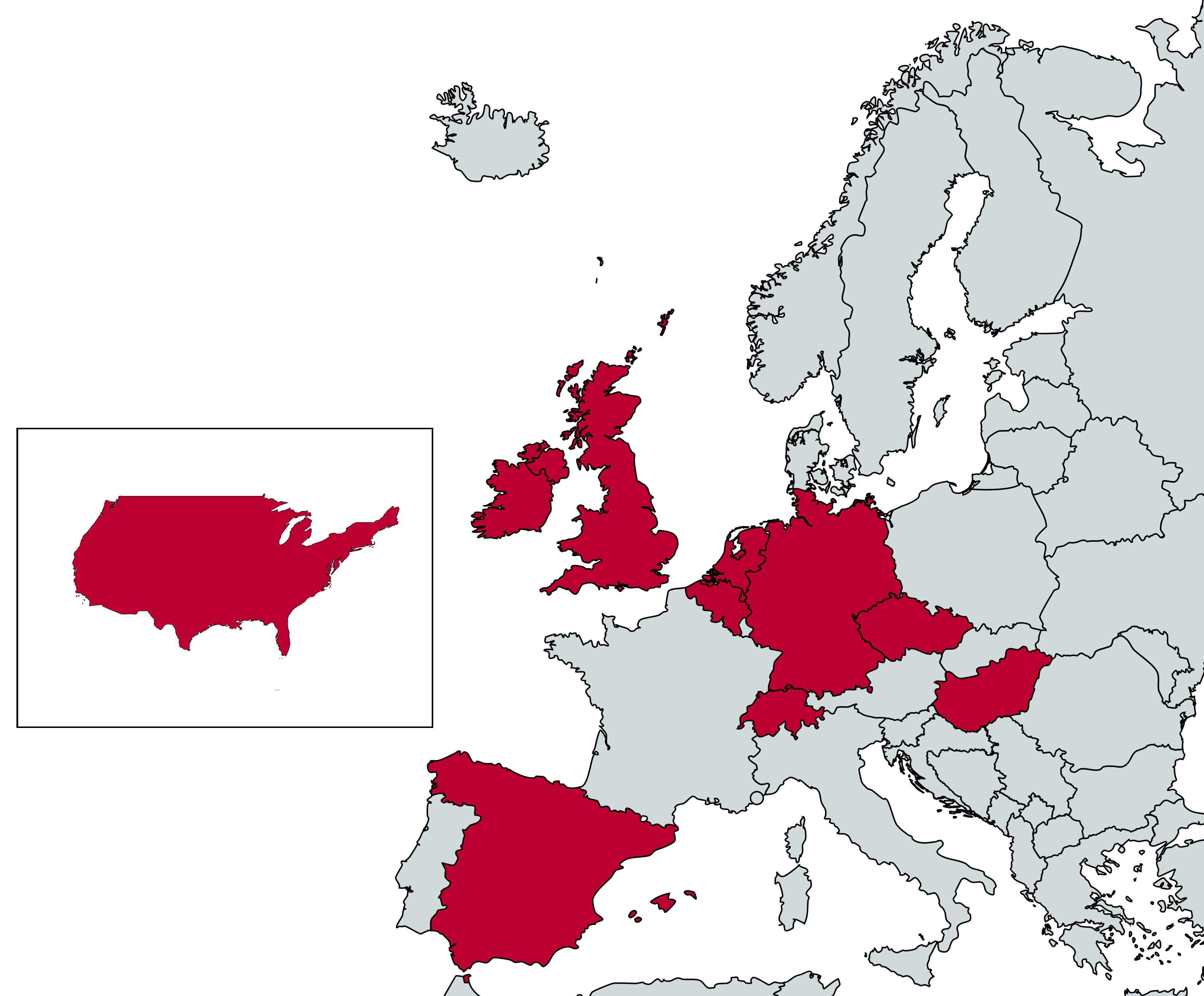 Intersectional complexity countries